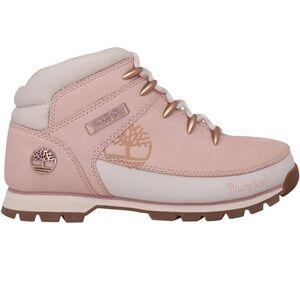 Timberland euro sprint Blush Pink and White Hiking Boots